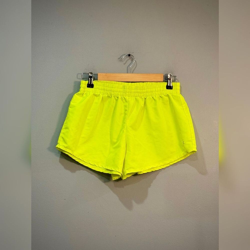 Yellow Danskin Unlined Athletic Shorts Size S EUC